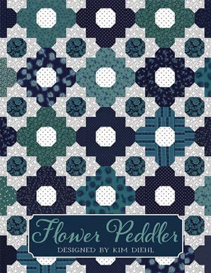 Flower Peddler quilt pattern by Kim Diehl
