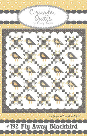 Fly Away Blackbird quilt pattern by Corey Yoder