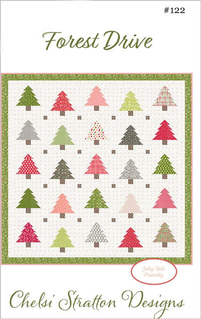 Forest Drive quilt pattern by Chelsi Stratton Designs