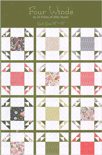 Four Winds quilt pattern by Jillily Studio