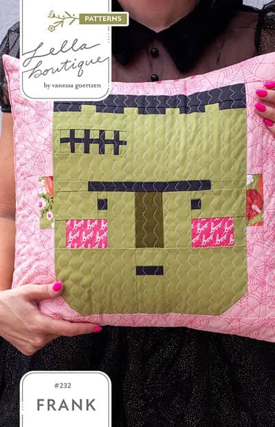 Frank Pillow quilt pattern by Lella Boutique