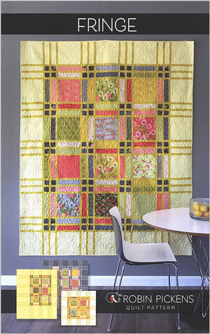 Fringe quilt pattern by Robin Pickens
