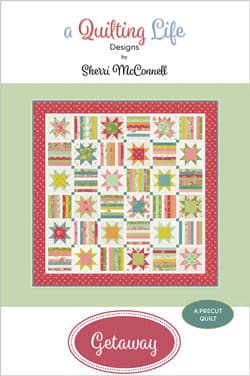 Getaway quilt pattern by A Quilting Life Designs