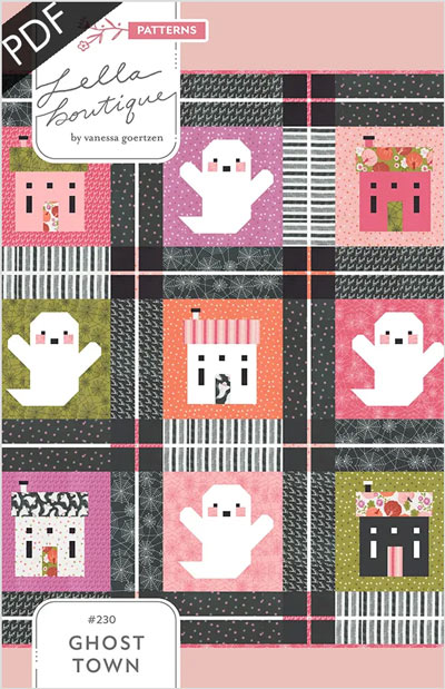 Ghost Town quilt pattern by Lella Boutique