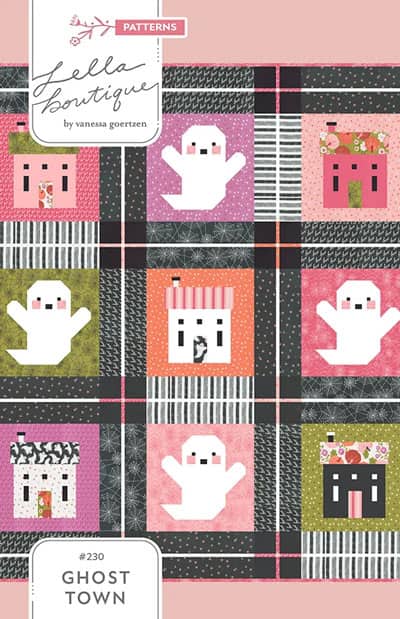 Ghost Town quilt pattern by Lella Boutique
