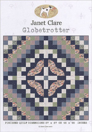 Globetrotter quilt pattern by Janet Clare