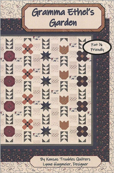 Gramma Ethel's Garden quilt pattern by Kansas Troubles Quilters