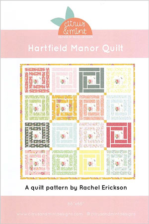 Hartfield Manor quilt pattern by Rachel Erickson