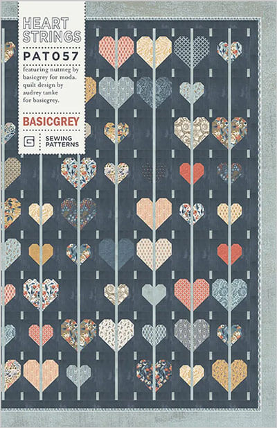 Heart Strings quilt pattern by BasicGrey