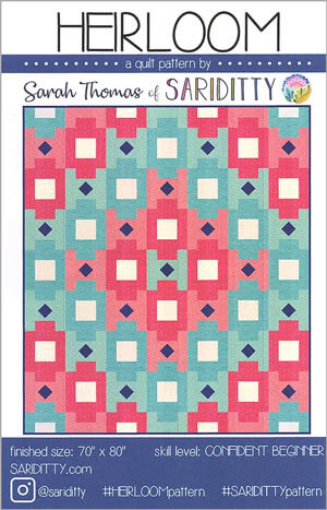 Heirloom quilt pattern by Sariditty