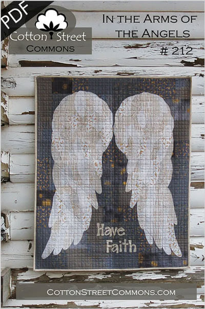 In the Arms of The Angels quilt pattern by Cotton Street Commons