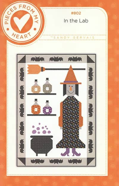 In the Lab quilt pattern by Sandy Gervais