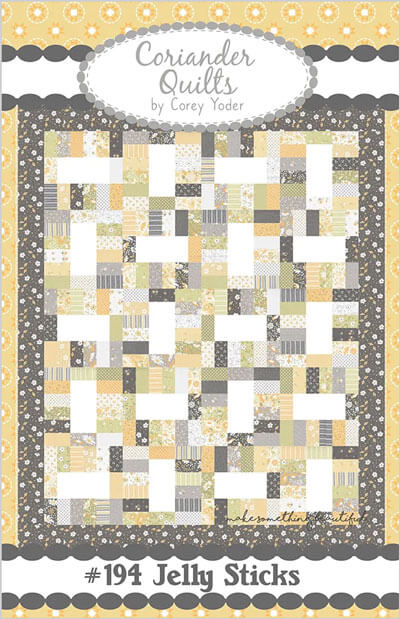 Jelly Sticks quilt pattern by Corey Yoder