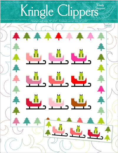 Kringle Clippers quilt pattern by Wendy Sheppard