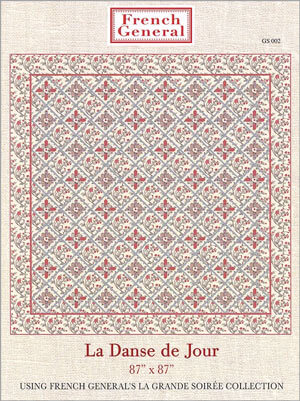 La Danse de Jour quilt pattern by French General