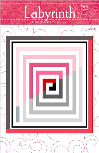 Labyrinth by Wendy Sheppard, 65" x 73"