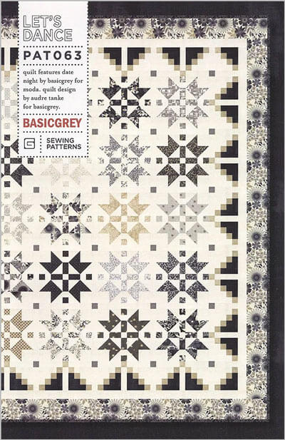 Let's Dance quilt pattern by BasicGrey