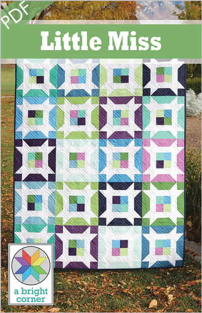 Little Miss quilt pattern by A Bright Corner