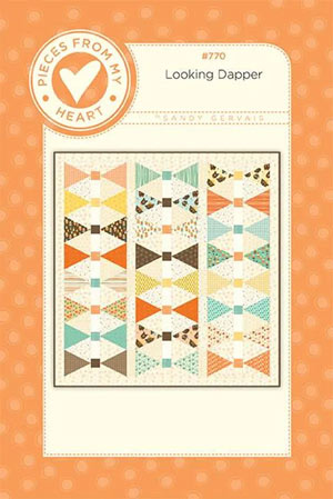 Looking Dapper quilt pattern by Sandy Gervais