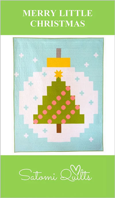 Merry Little Christmas quilt pattern by Satomi Quilts