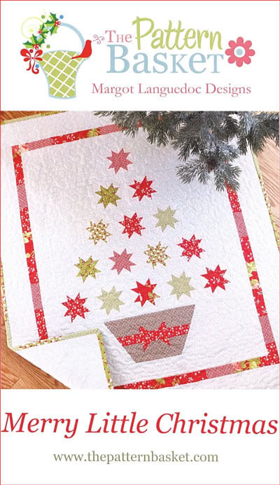 Merry Little Christmas quilt pattern by The Pattern Basket
