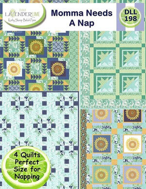 Momma Needs A Nap quilt pattern by Lavender Lime Designs