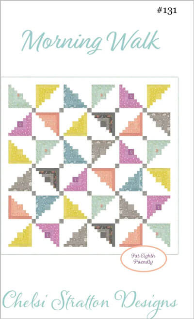 Morning Walk quilt pattern by Chelsi Stratton Designs