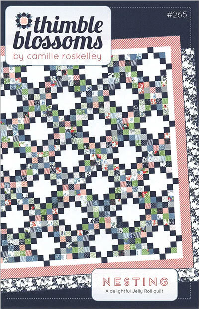 Nesting quilt pattern by Thimble Blossoms