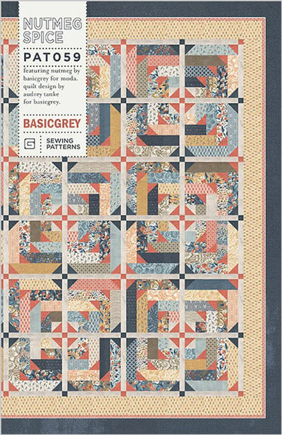 Nutmeg Spice quilt pattern by BasicGrey