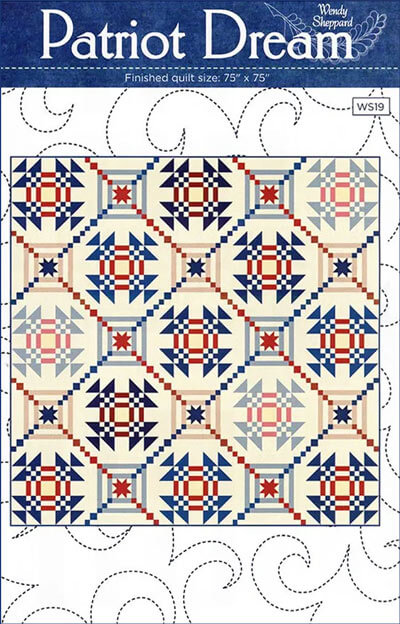 Patriot Dream by Wendy Sheppard, 75" square