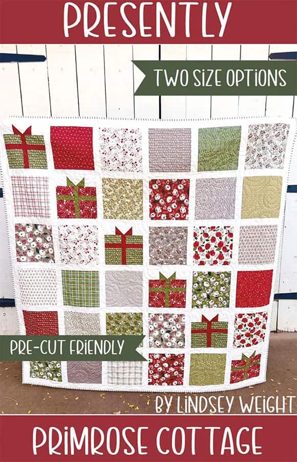 Presently quilt pattern by Primrose Cottage