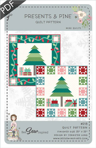 Presents & Pine Pattern by Sew A Story