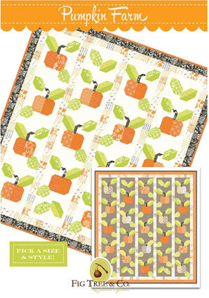 Pumpkin Farm quilt pattern by Fig Tree & Co.
