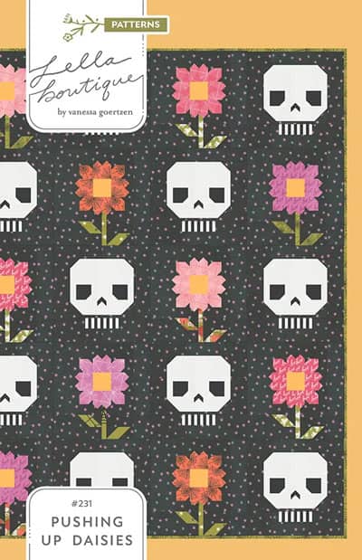 Pushing Up Daisies quilt pattern by Lella Boutique