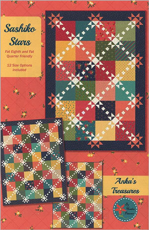 Sashiko quilt pattern by Heather Peterson