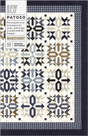 Sew Blu quilt pattern by BasicGrey