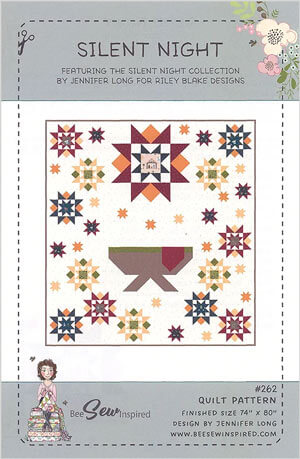 Silent Night quilt pattern by Bee Sew Inspired