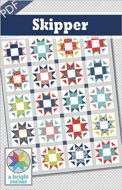 Skipper quilt pattern by A Bright Corner