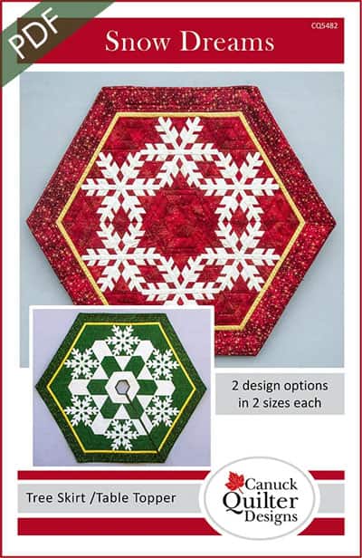 Snow Dreams Pattern by Canuck Quilter Designs