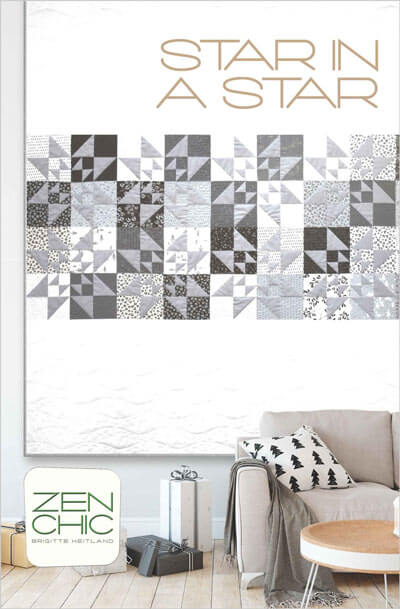Star in a Star quilt pattern by Zen Chic