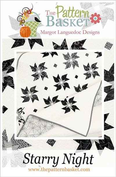 Starry Night quilt pattern by The Pattern Basket
