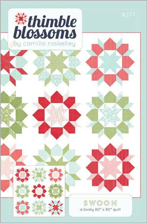 Swoon quilt pattern by Thimble Blossoms
