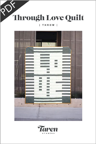 Through Love Quilt by Taren Studios