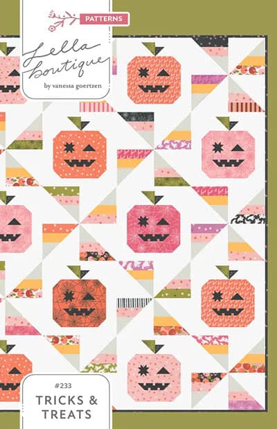 Tricks & Treats quilt pattern by Lella Boutique