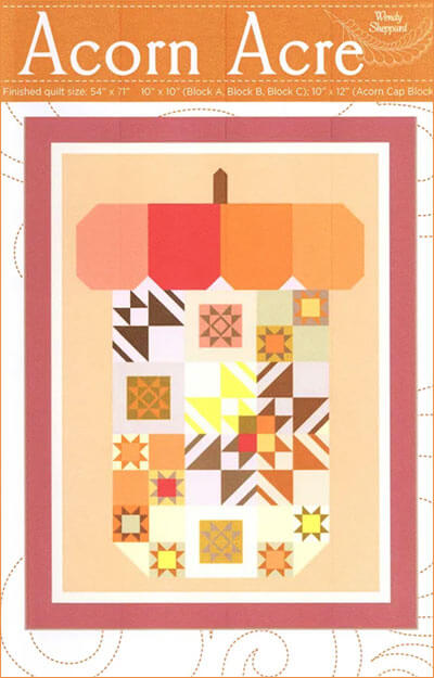 Acorn Acre quilt pattern by Wendy Sheppard