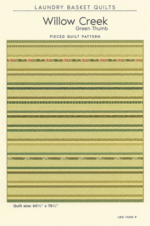 Willow Creek quilt pattern by Laundry Basket Quilts