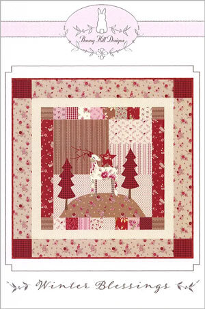 Winter Blessings quilt pattern by Bunny Hill Designs