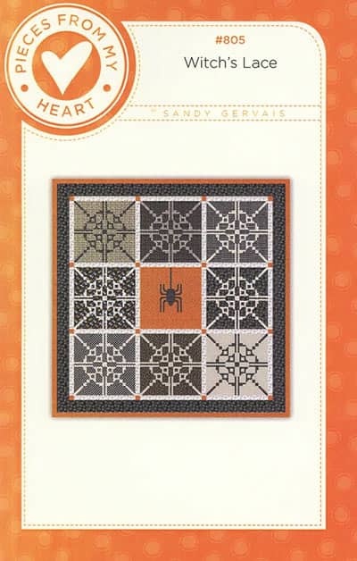 Witch's Lace quilt pattern by Sandy Gervais