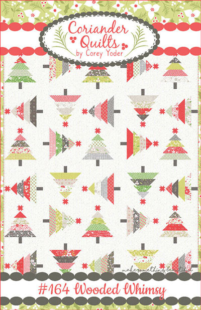 Wooded Whimsy quilt pattern by Corey Yoder for Coriander Quilts