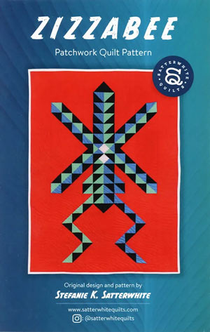 Zizzabee quilt pattern by Satterwhite Quilts